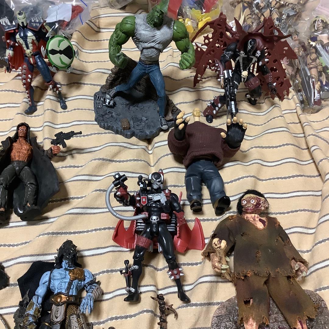 アメコミフィギュアセット スパイダーマン他