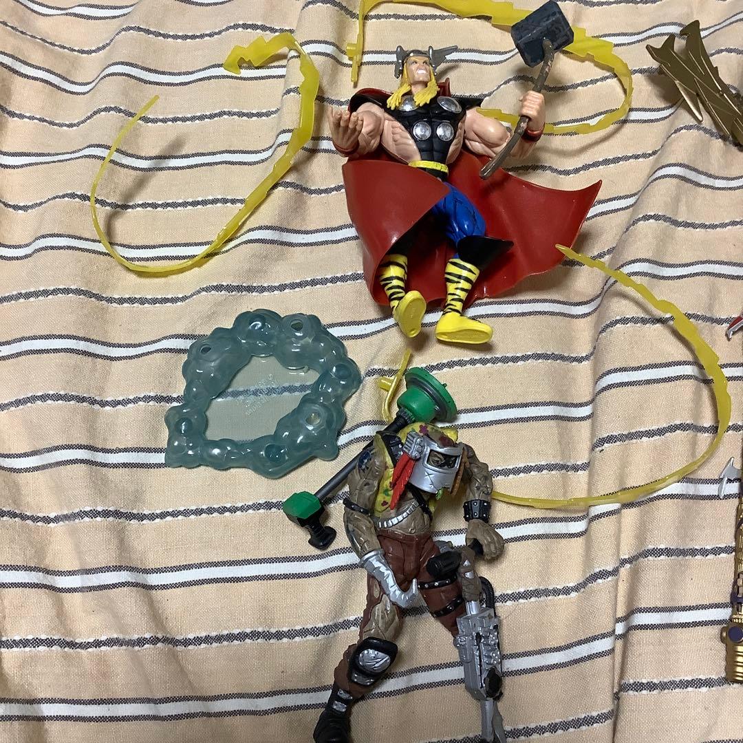 アメコミフィギュアセット スパイダーマン他