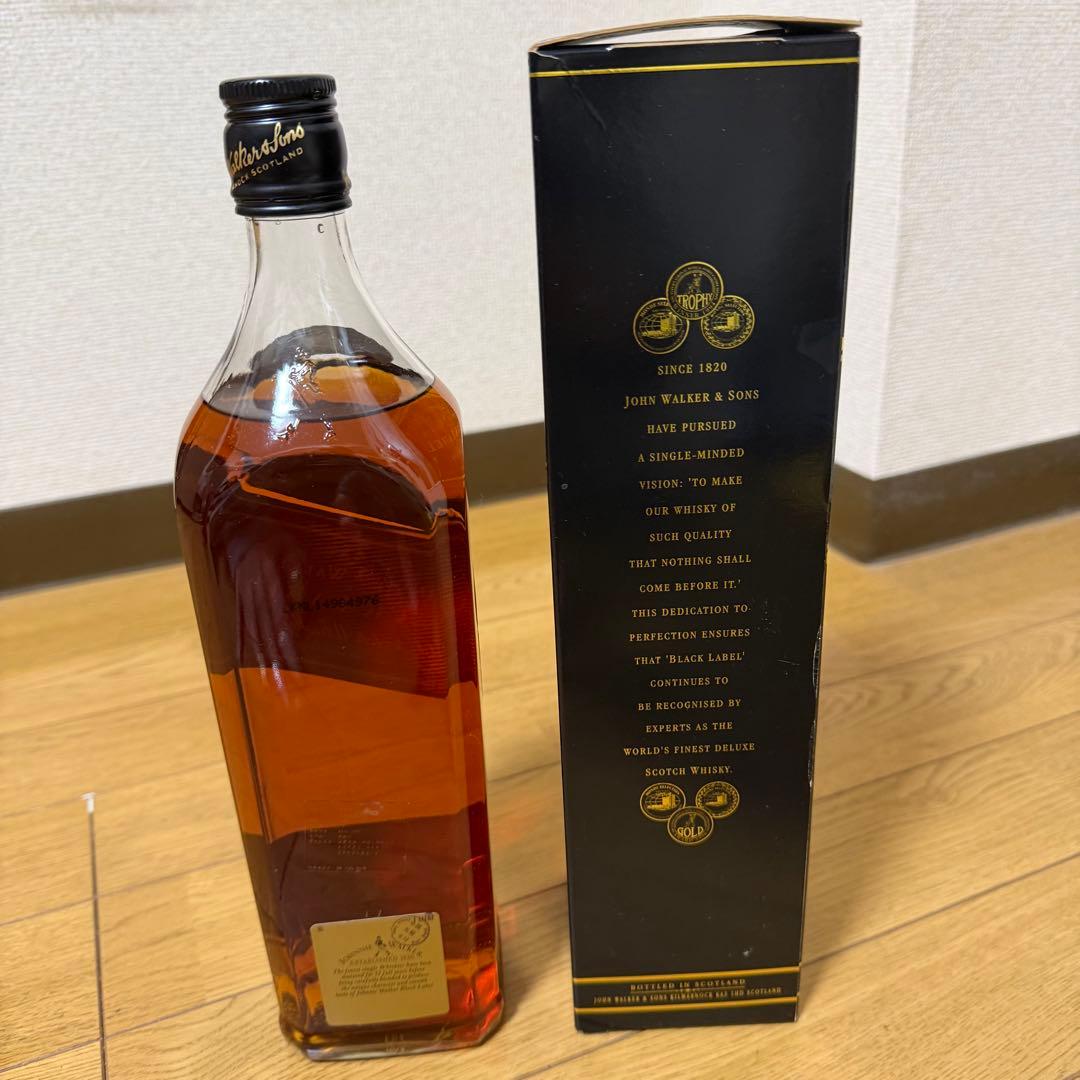 ジョニーウォーカー ブラックラベル 12年 750ml