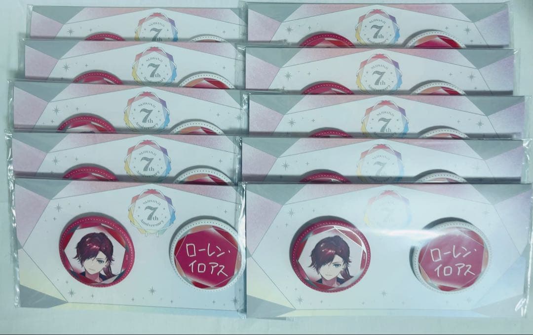 にじさんじ7th Anniversary 缶バッジセット　ローレン•イロアス