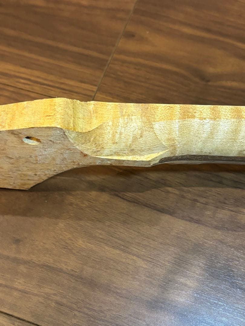 ストラト用 バーズアイ ワンピースメイプルネック 粗加工 未塗装