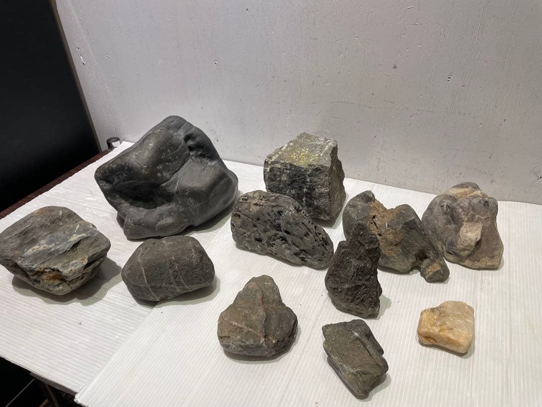 美品　鳥取県　佐治石　原石　おまとめセット石　マニア必見　希少品　早い者勝ち