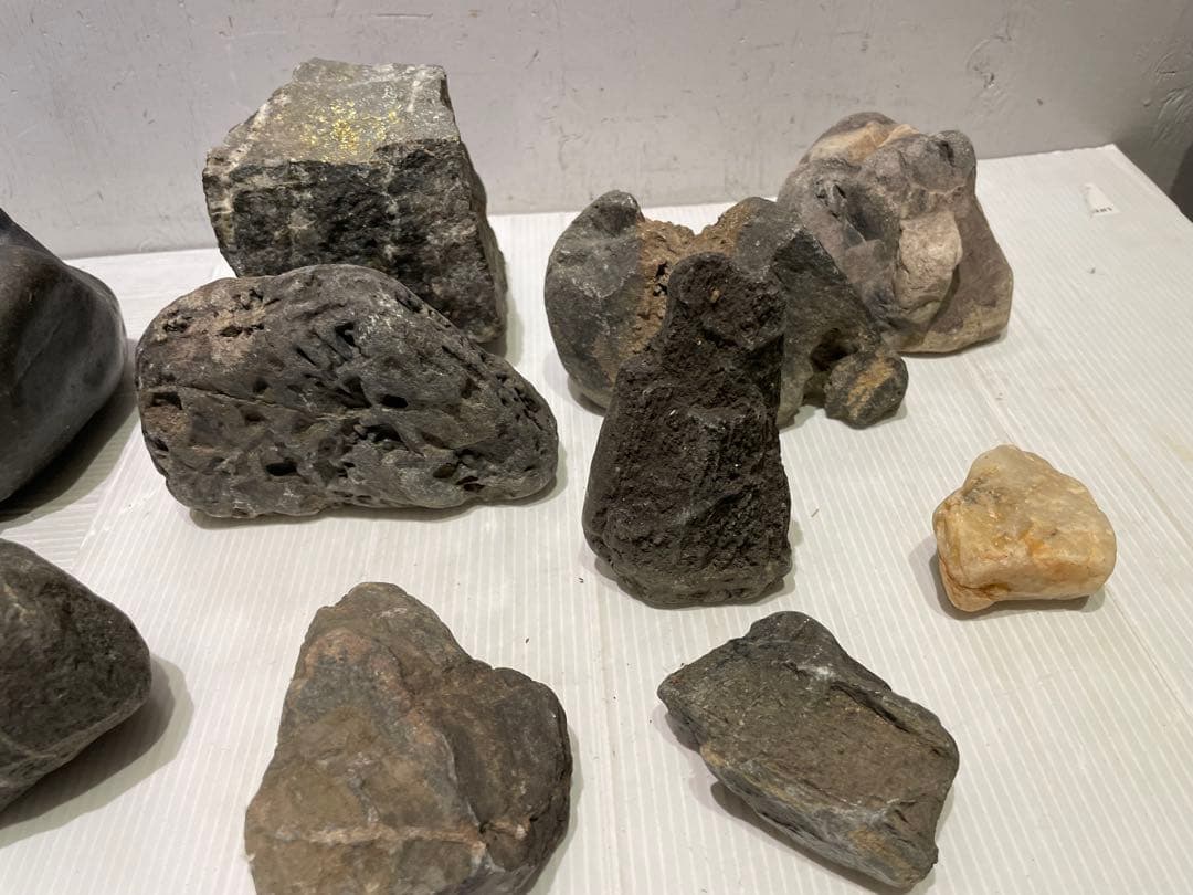 美品　鳥取県　佐治石　原石　おまとめセット石　マニア必見　希少品　早い者勝ち