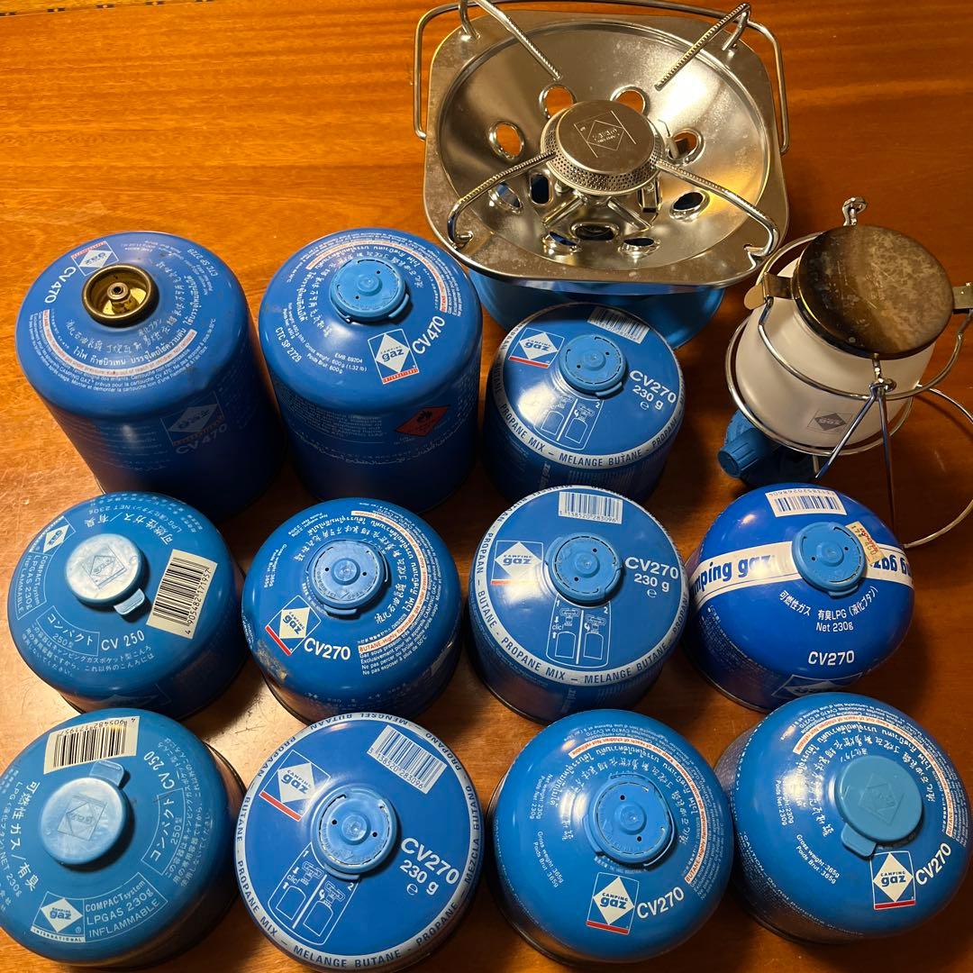 キャンピングガス　ガスカートリッジ　CV470 CV270 CV250 11本