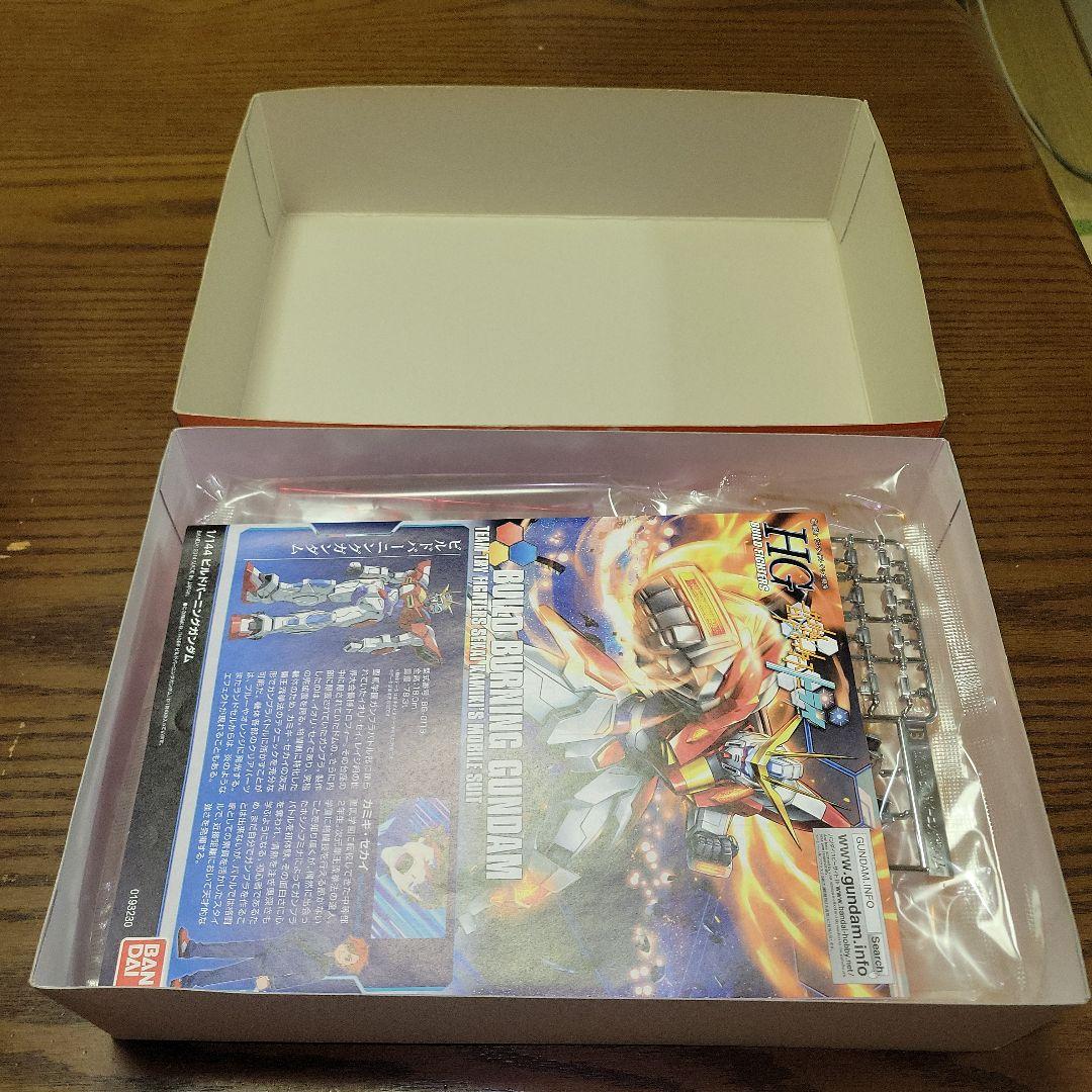 未組立 HG ビルドバーニングガンダム フルカラーメッキver. SPセット