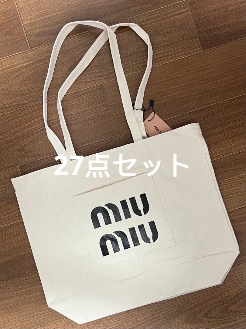 ミュウミュウ　トートバッグ　エコバッグ　ノベルティ　M