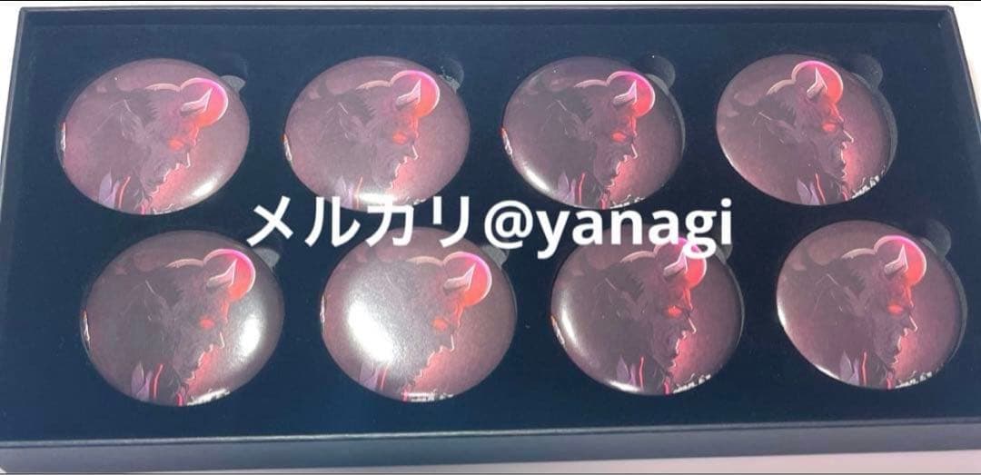 鬼滅の刃 上弦集結 キービジュ 缶バッジ 鬼舞辻無惨 半天狗 玉壺 24点セット