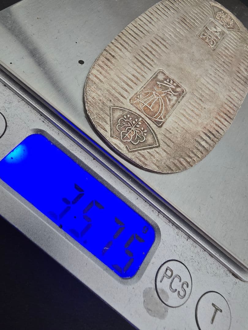 純銀 小判 古銭 五両 重さ約35。7g