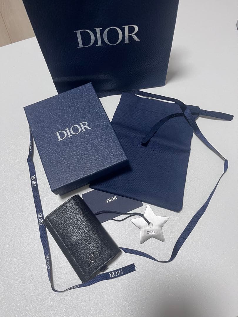 Dior キーケース　黒