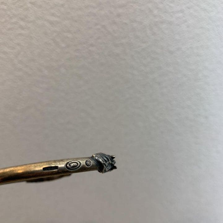 希少 Gaboratory ガボール ホース ヘッドトライアングル バングル