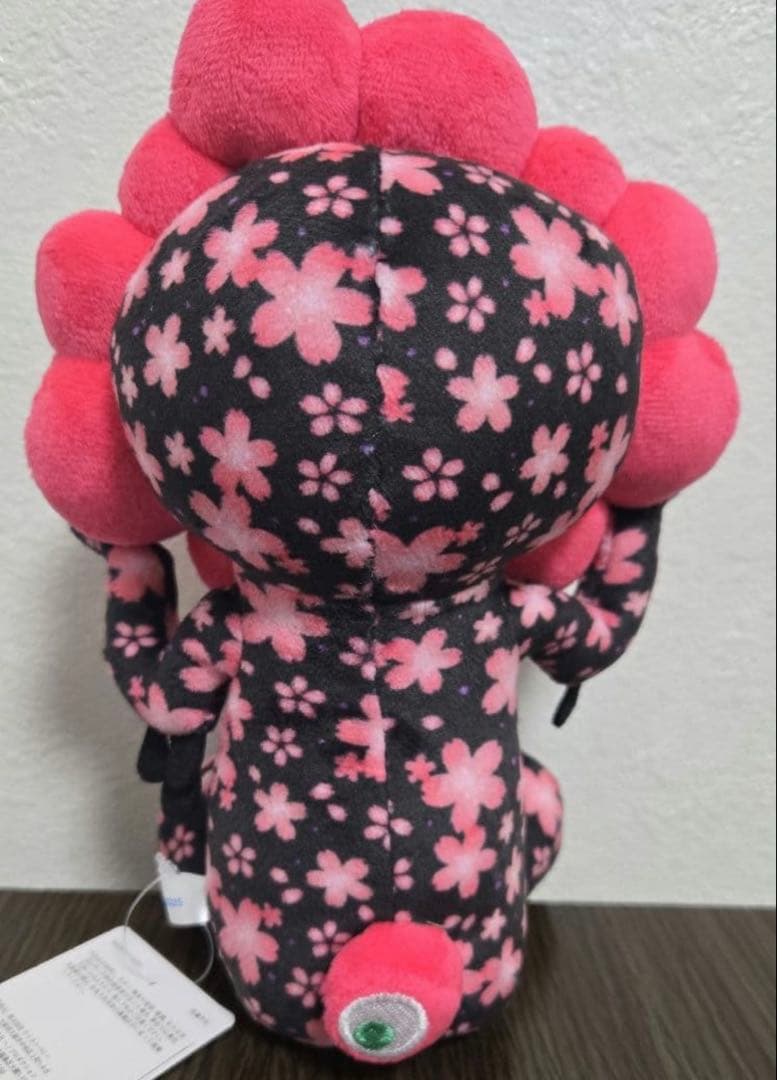 ミャクミャク 桜 ブラック ねいぐるみ