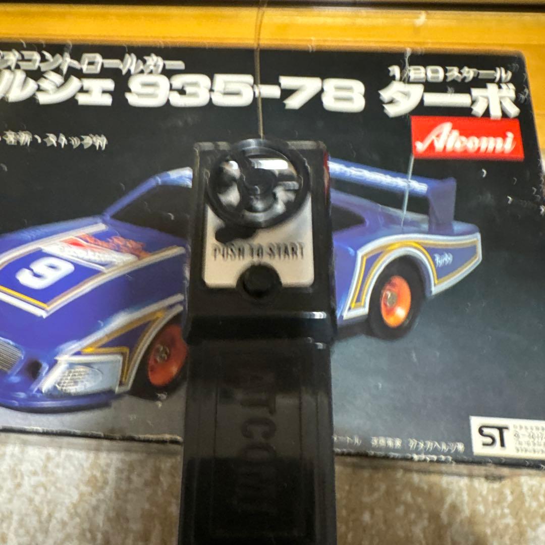 昭和レトロ　ポルシェ 935-78 ラジコンカー 1/28