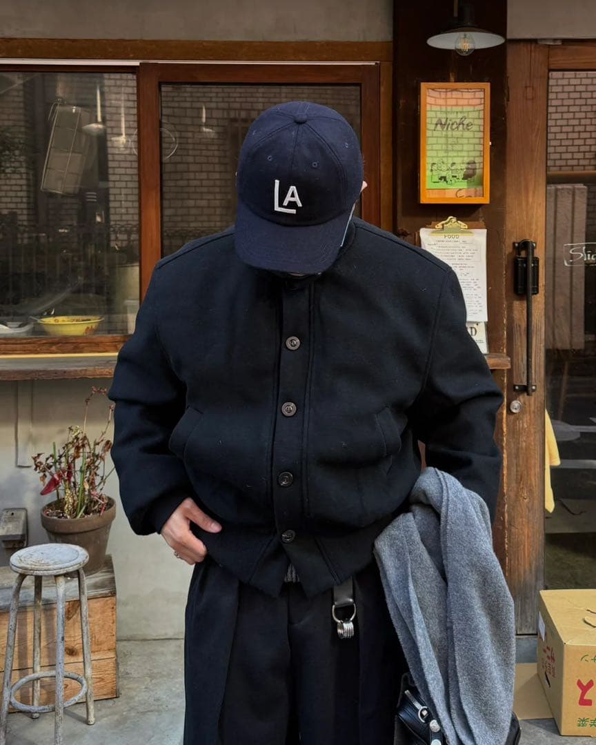 【即完】Yolo スタンドアップウールジャケット　Mサイズ