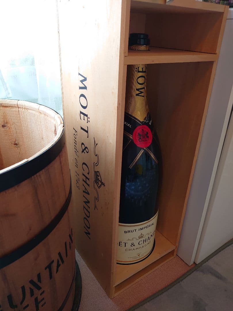 シャンパン空瓶