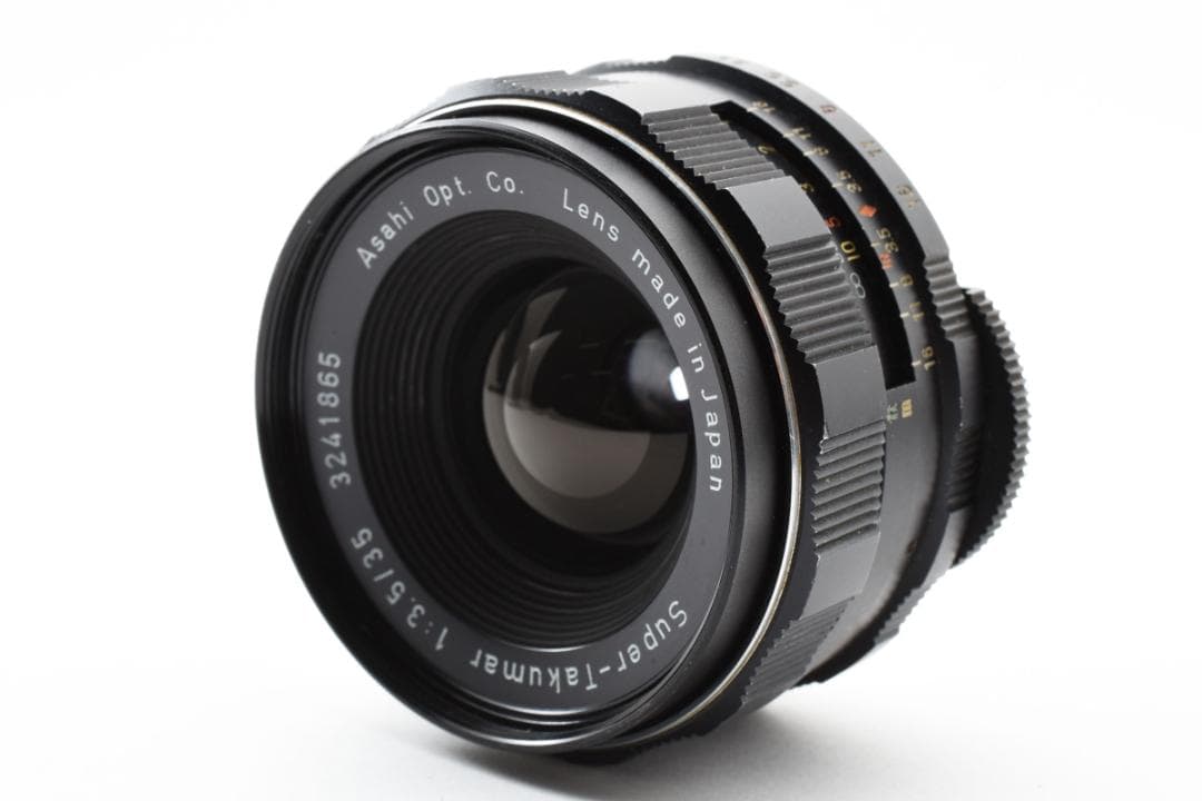 Pentax Super Takumar 35mm F3.5 フード付 Y068
