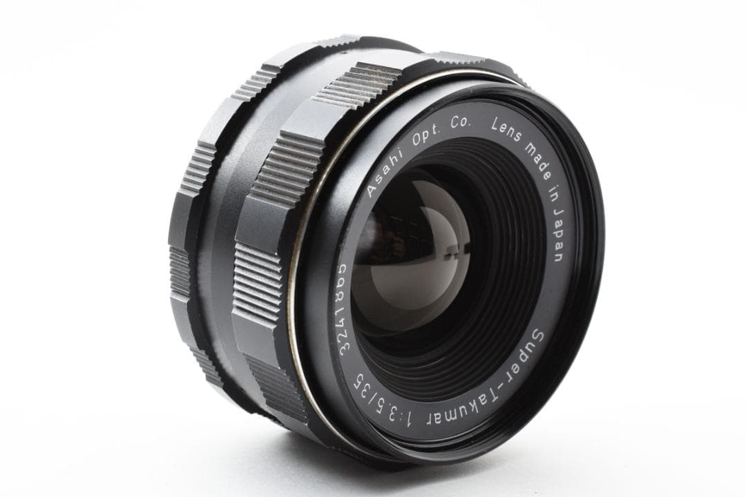 Pentax Super Takumar 35mm F3.5 フード付 Y068