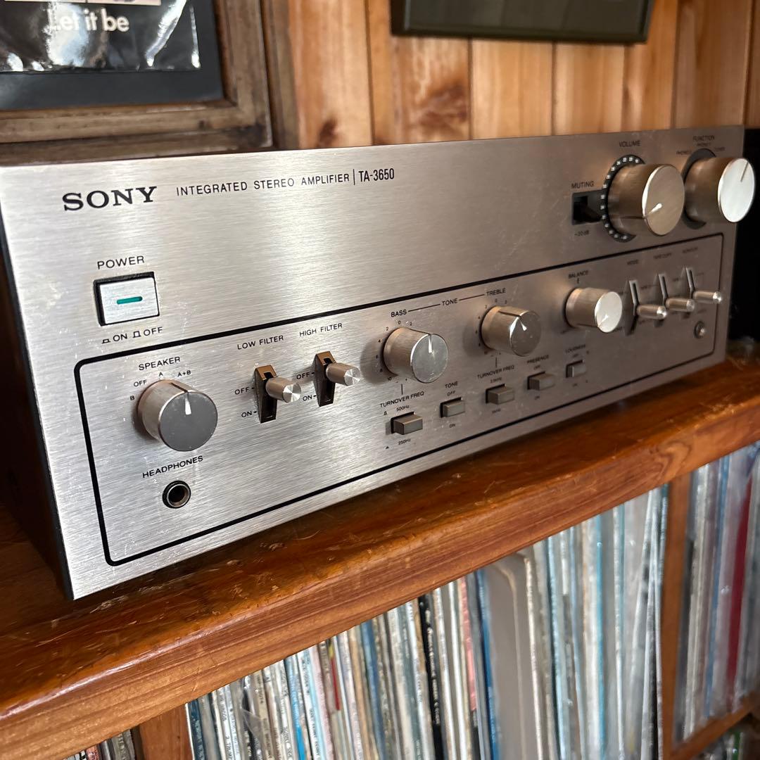 SONY TA-3650 プリメインアンプ　取説付き