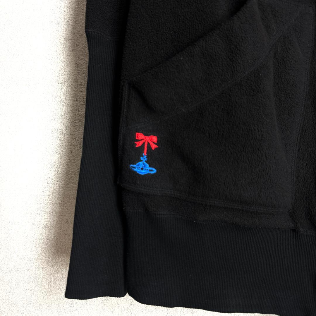 【☆高級モデル☆ダブルジップ☆オーバーサイズ】ヴィヴィアン 刺繍ジャケット