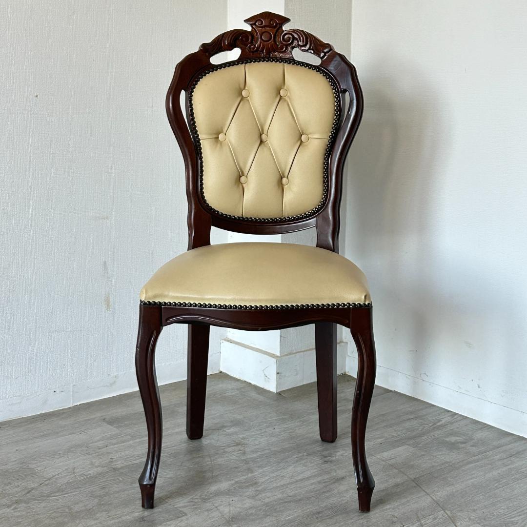 イギリス アンティーク家具 ダイニング チェア 1970年頃 865A1