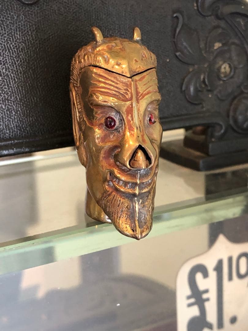 ビンテージ　デビル 悪魔　サタン　インダストリアル　ミッドセンチュリー 灰皿