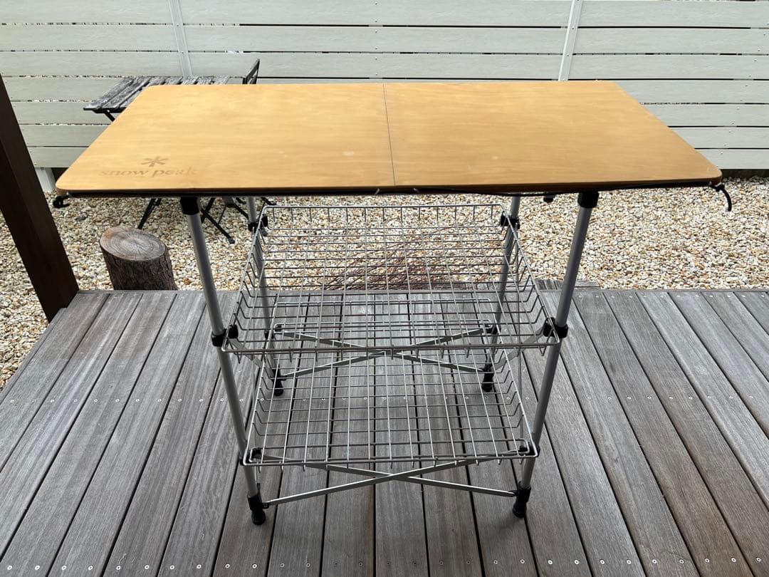 スノーピーク　キッチンテーブル　廃盤品