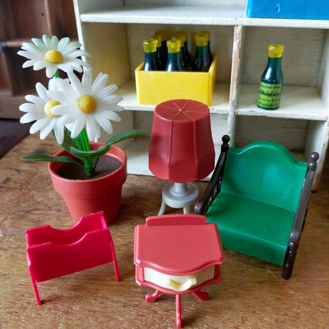 アリドール　ドールハウス　ドイツ　ヴィンテージ　蚤の市　ミニチュア　セット