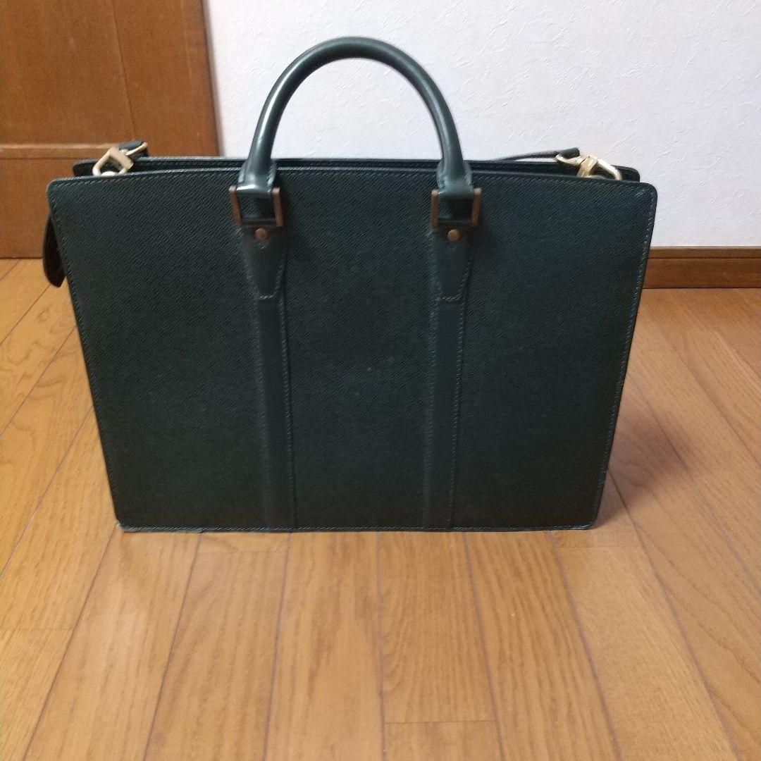 ルイ・ヴィトン ビジネスバッグ グリーン