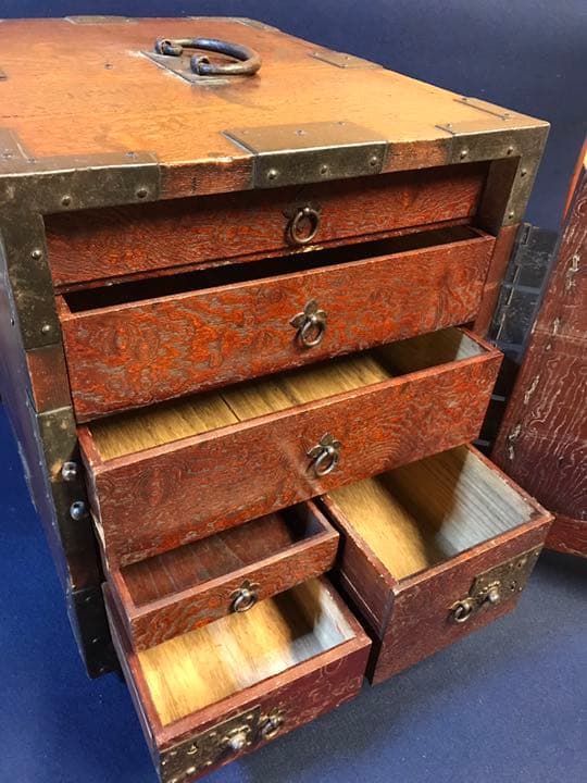 古い道具箱　江戸時代　アンティーク