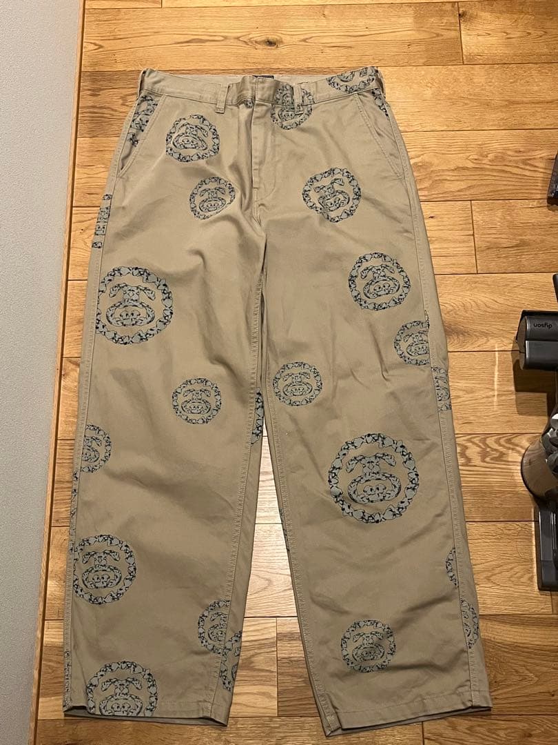最終値下げ stussy denim tears SS WREATH CHINO