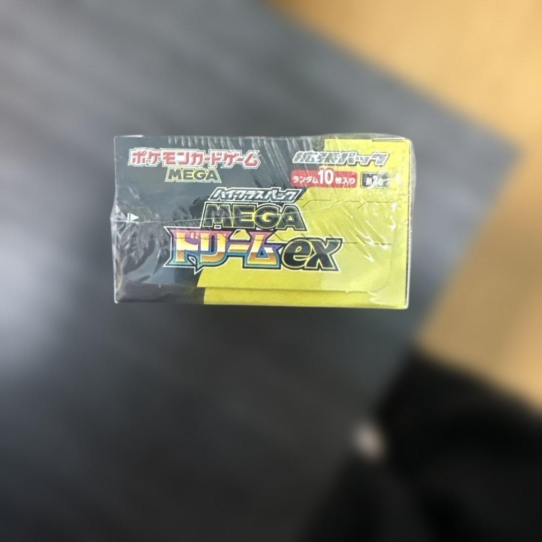 ポケモンカードゲーム　MEGAドリームexシュリンク付きBOX