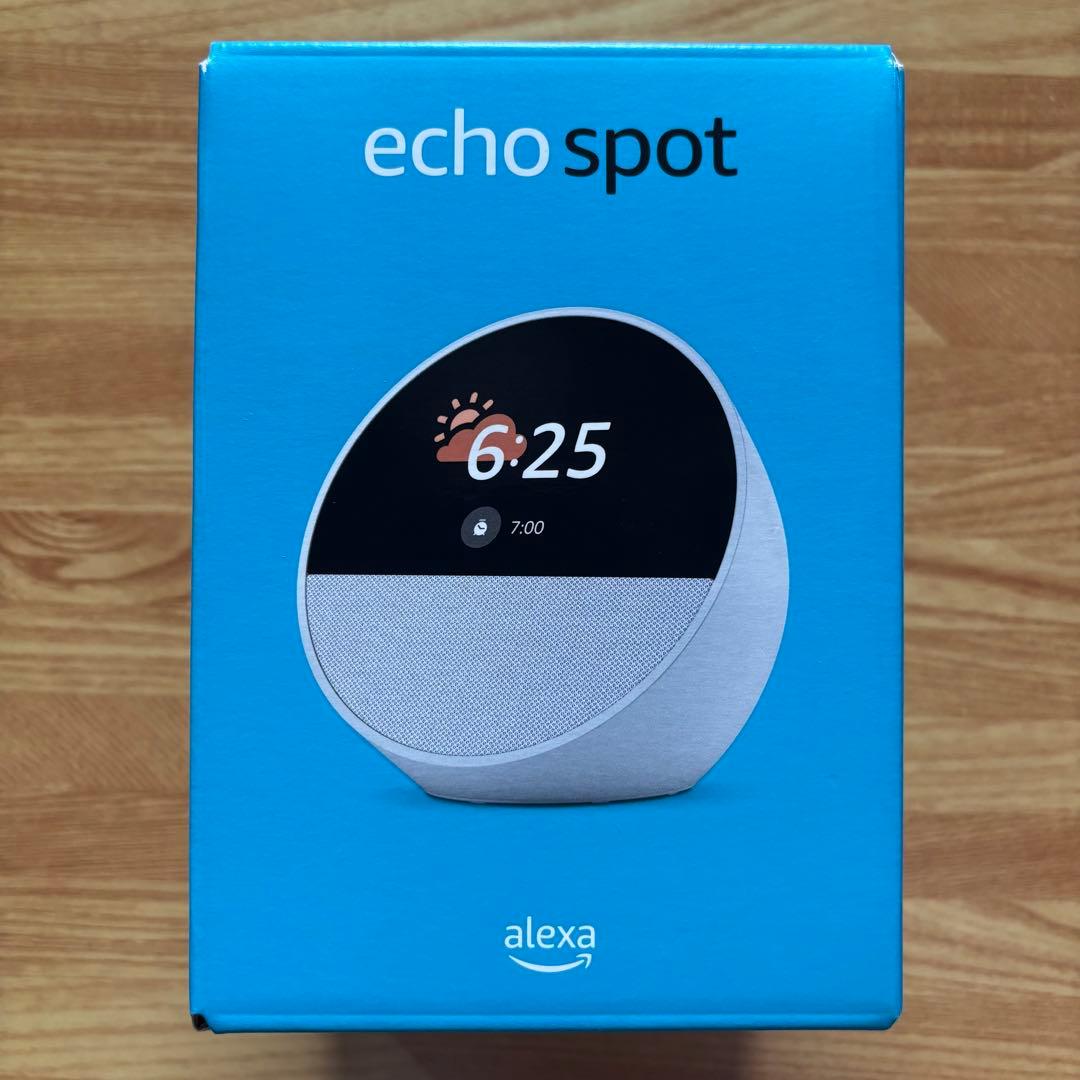 Echo Spot ディスプレイ付きスマートスピーカー+Alexa　アレクサ