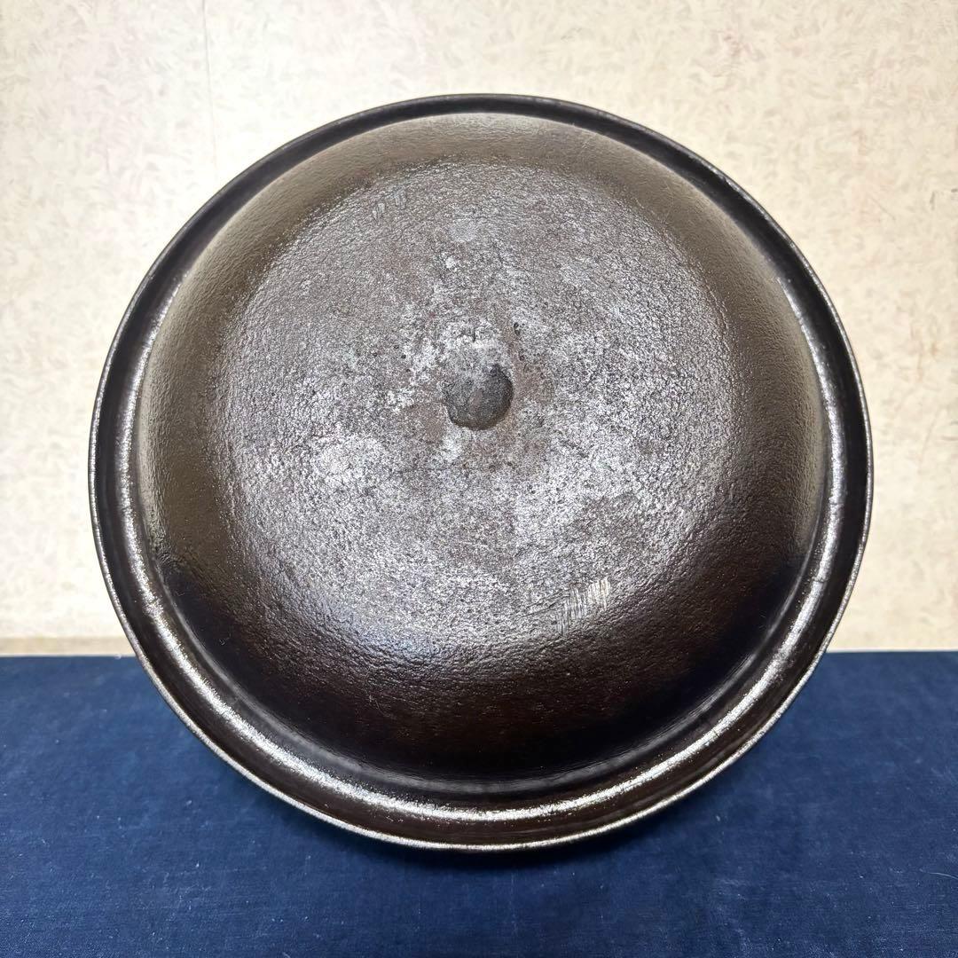 人間国宝敬典造 風炉 茶釜 電熱器 斑地紋面取風炉 羽付釜 ヤマキ電熱器 敷板