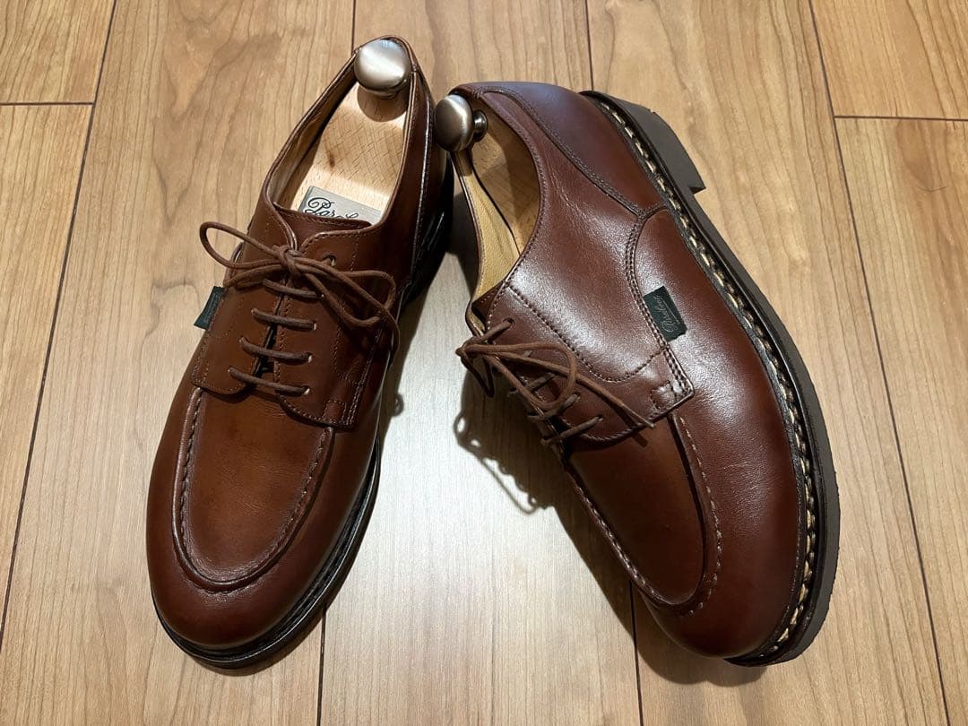 一度着用のみ極美品☆PARABOOT シャンボード サイズ6H CHAMBORD