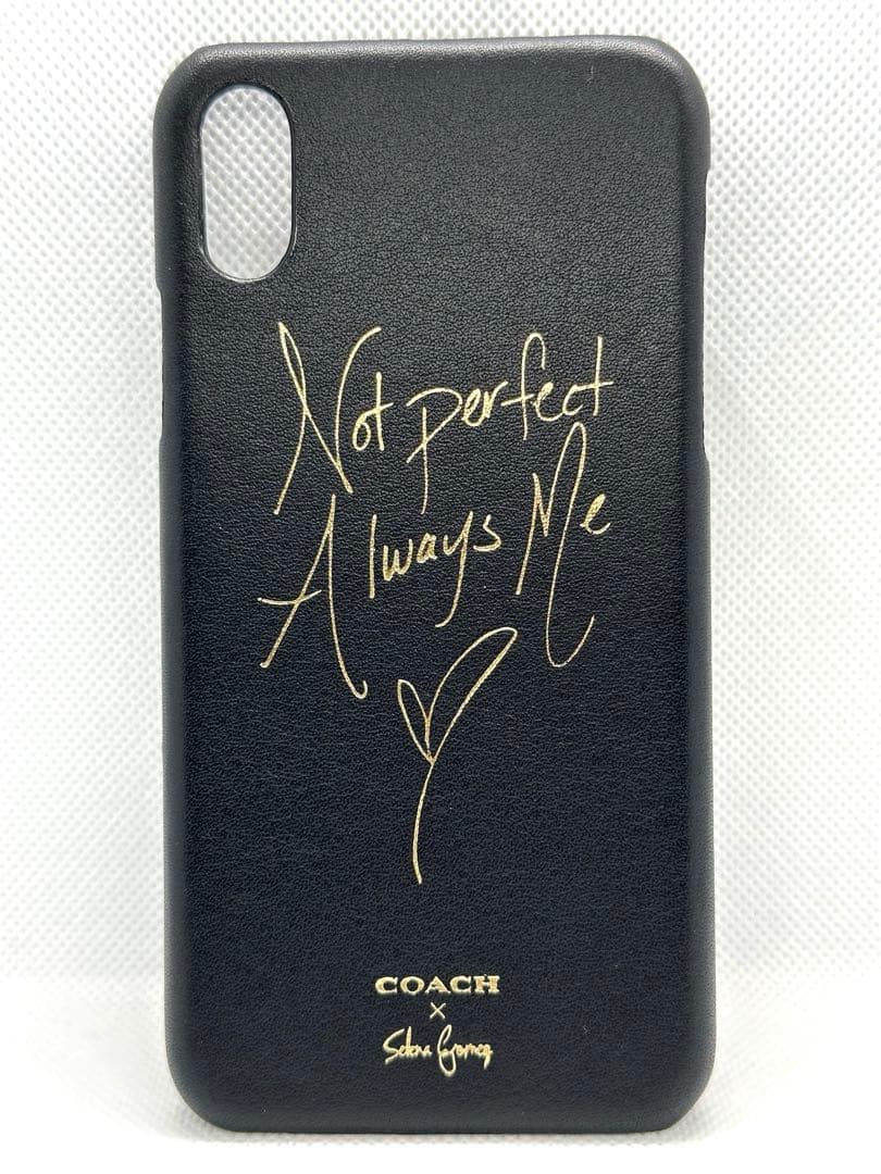 COACH x Selena Gomez コーチ iPhoneXS/X レザー