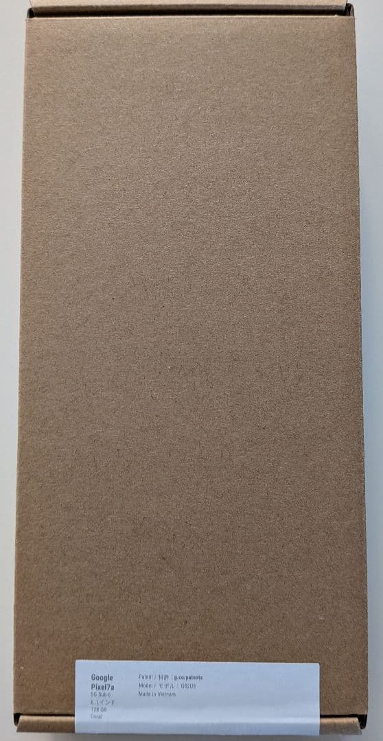 Google Pixel7a Coral SIMフリー 未使用品 再生品 交換品