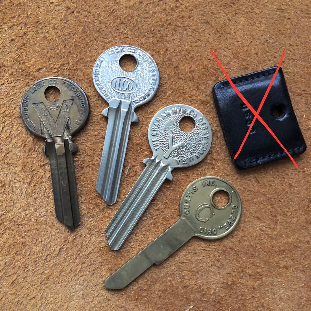 希少アンティークキー4本セット