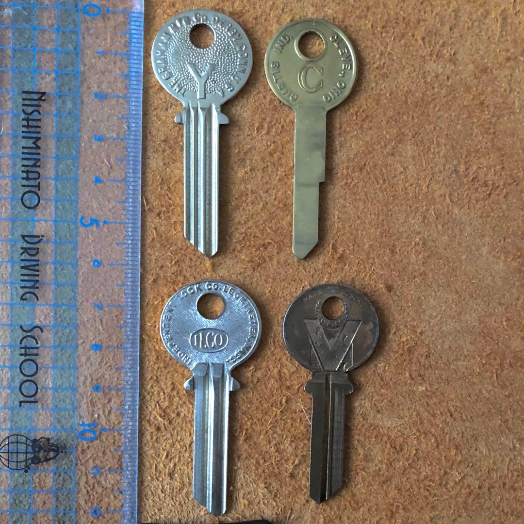 希少アンティークキー4本セット