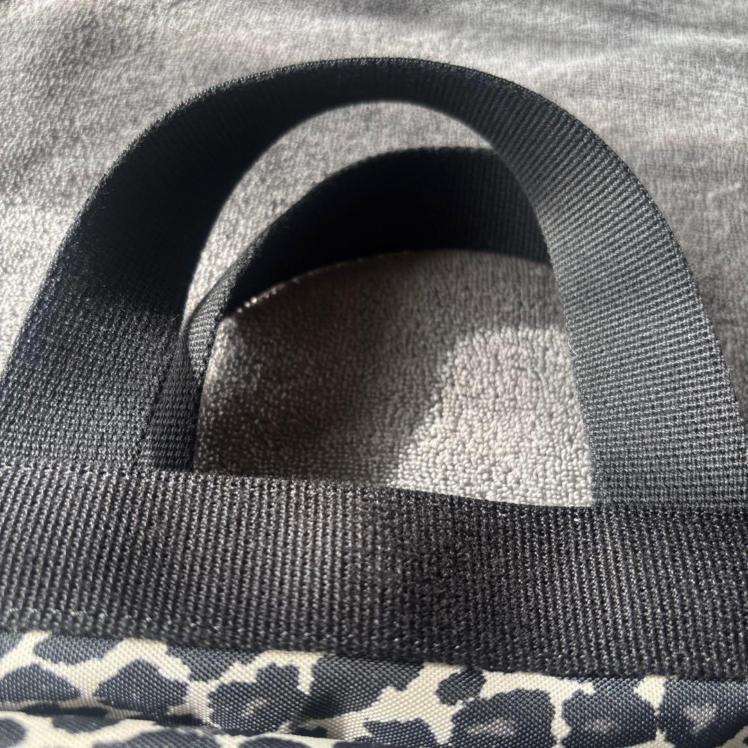 エルベシャプリエ 707FN パンサーブラン×ノワール×ノワール(舟型トートM