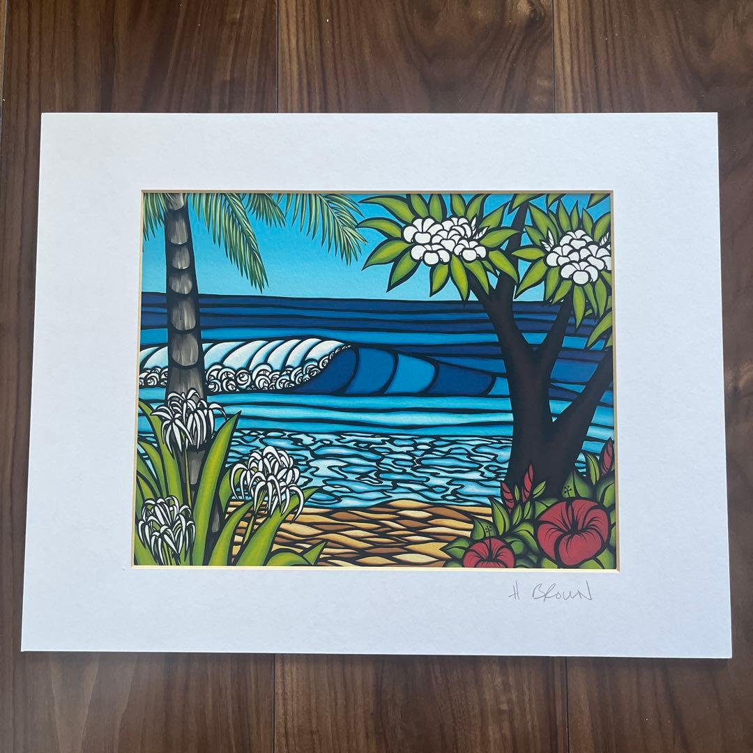 Heather Brown ヘザーブラウン　Hawaiiアート絵画