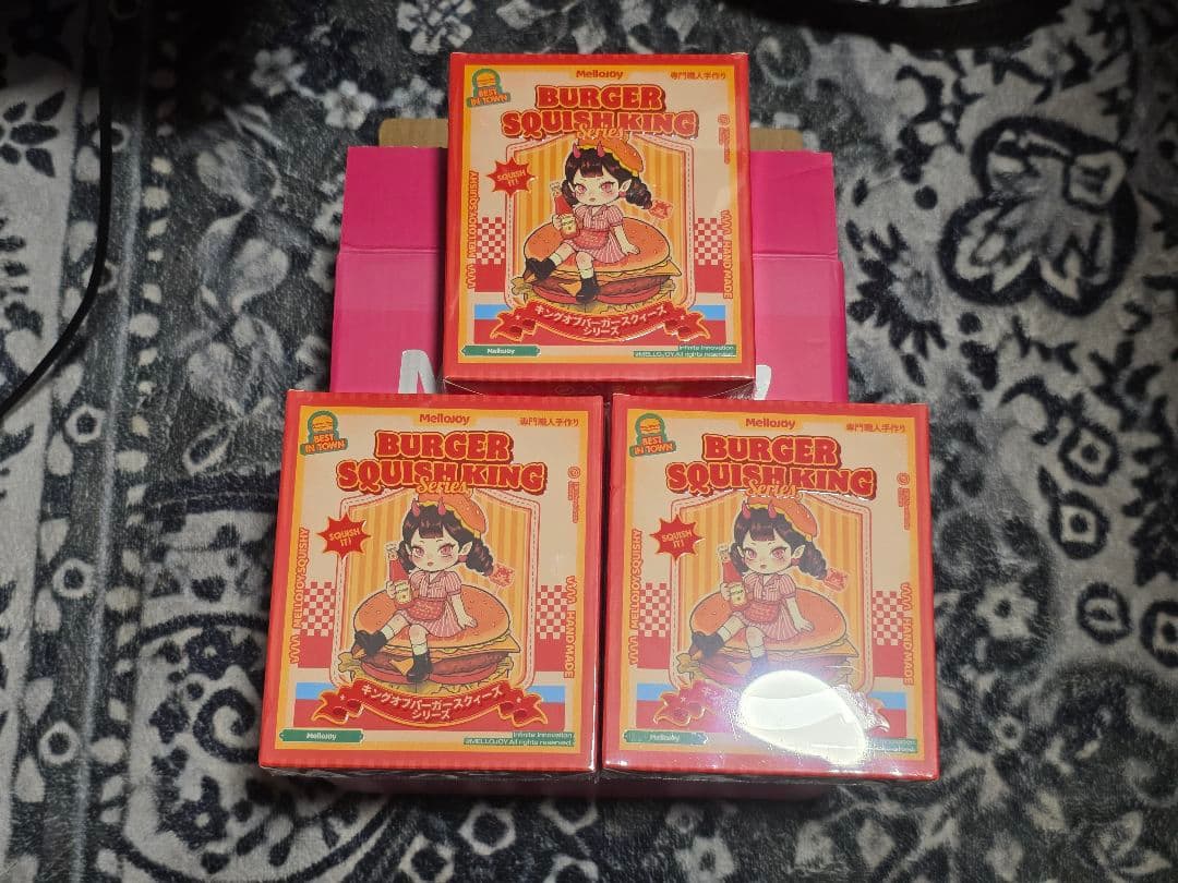 BOX付き　即日発送可【新品未開封】メロジョイ シュリンク ハンバーガー3個