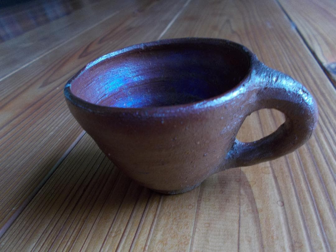 備前焼⑨　コーヒーカップ５個組　五一郎【18】