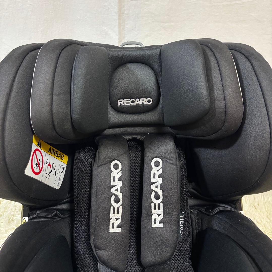美品　RECARO　レカロ　ZERO１　ISOFIX チャイルドシート　ブラック
