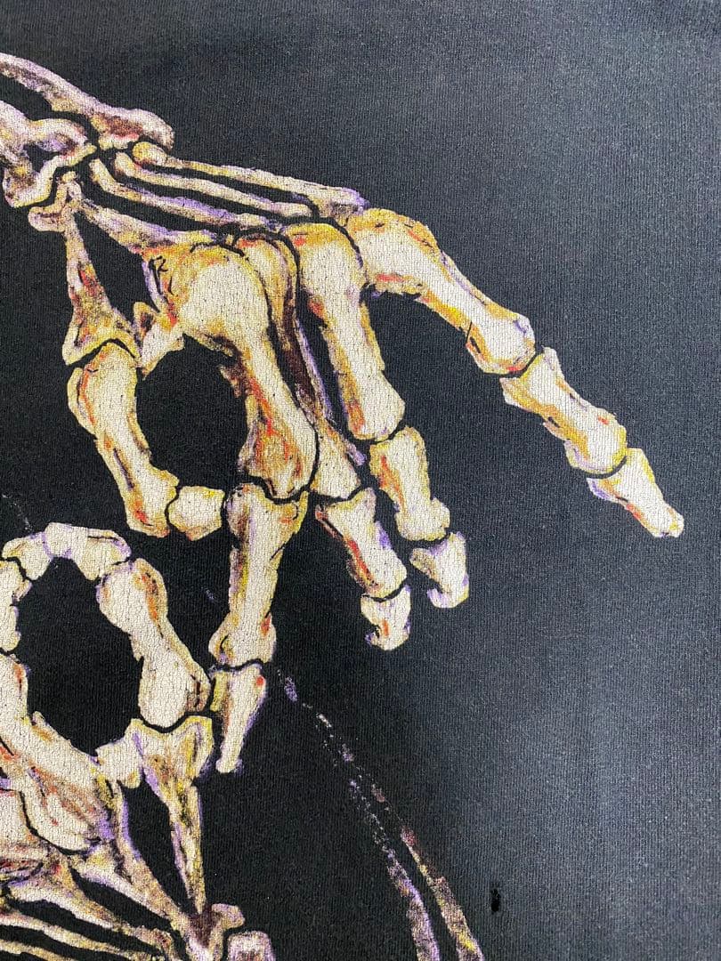 00s KORN TOUR BONE HAND SIGN Tシャツ M