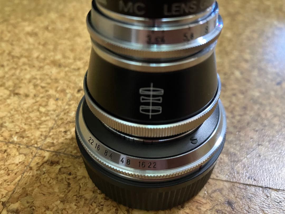 元箱・フード付　フォクトレンダー ヘリアー　 50mm F3.5 VMマウント