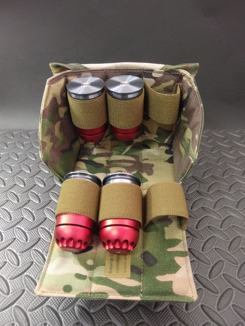 CAW製? ミニランチャー及び、モスカート4発及び、モスカートポーチ