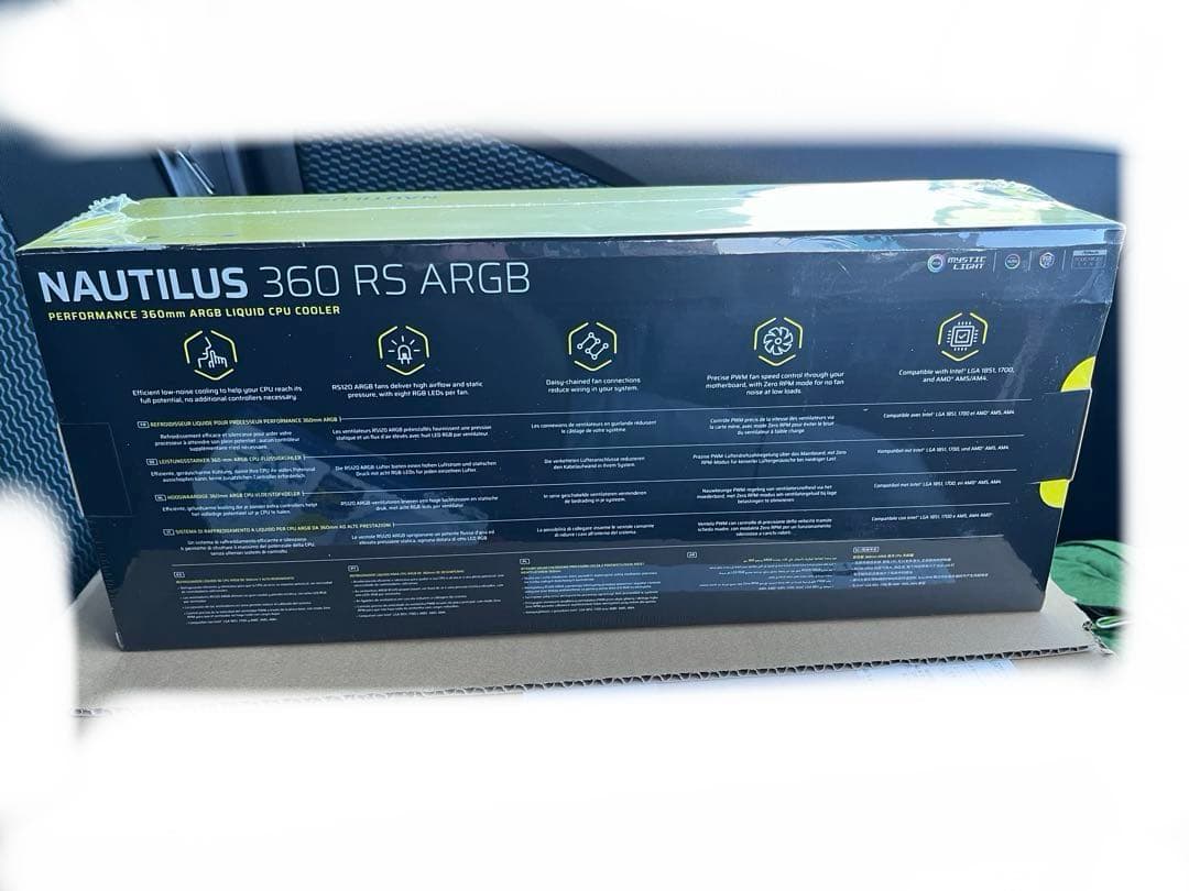 【最終値下げ本日23:59】CORSAIR 簡易水冷CPUクーラー【新品未使用】