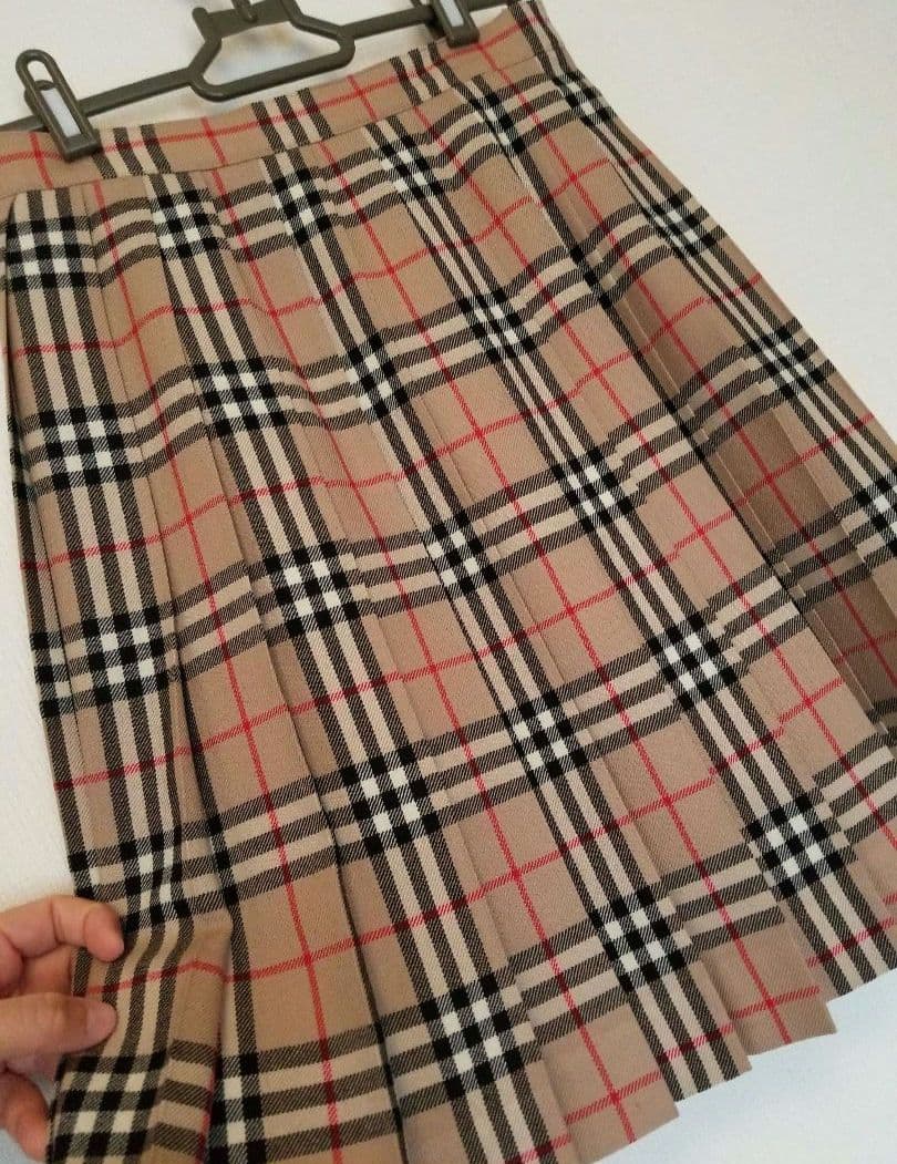 バーバリープリーツスカート美品良品キッズ◯大人◯150 160S 2度使用品◯