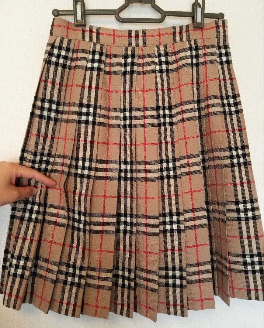 バーバリープリーツスカート美品良品キッズ◯大人◯150 160S 2度使用品◯