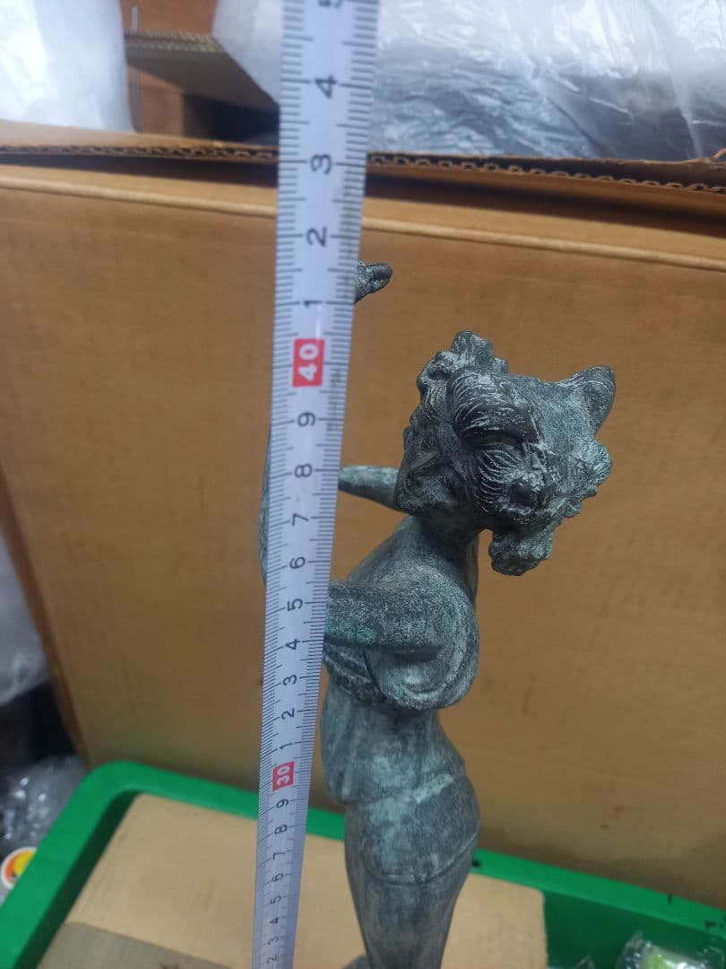 アールヌーボー風女性フィギュア 約30cm