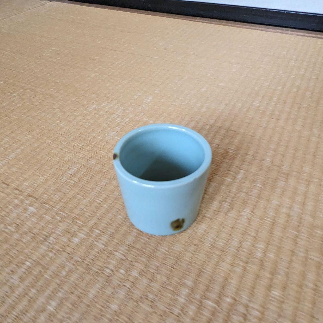 皆具　水指　杓立　建水　蓋置　　飛青磁　箱なし